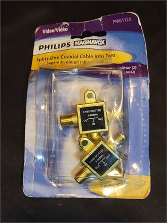 Phillips Coaxial Cale Splitter
