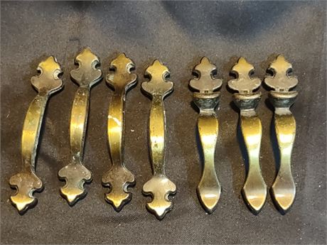 Vintage Brass Handles