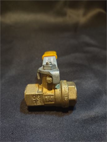 1/4in Brass Ball Valve