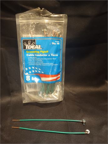 IDEAL Grounding Pigtail 8in
