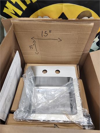 492 - 15" x 15" Bar Sink