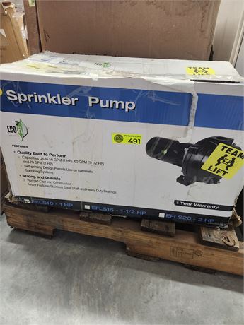 491 - Sprinkler Pump