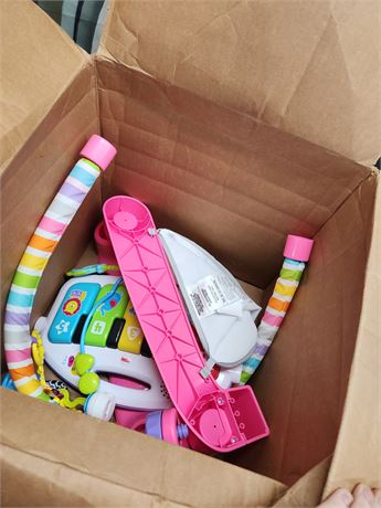 505 - Fisher Price Kick-N-Play Piano Gym (Pink)