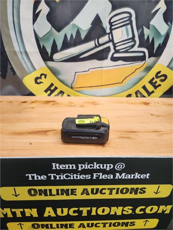 541 - Chicago Electric 18v Battery