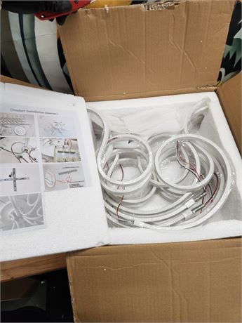 563 - Modern LED White Ceiling Light